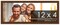 Panoramic Simple Brown Picture Frame - UV Acrylic, Foam Board Backing, Hanging Hardware